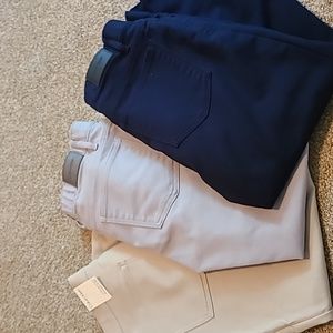 Calvin klein 5-pocket pant 3 total, grey, Khaki and navy
